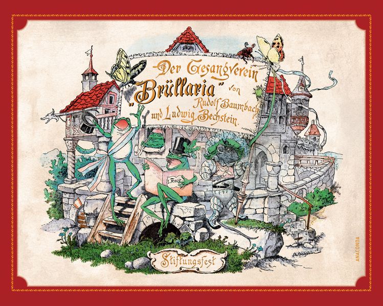 Cover von Der Gesangverein Brüllaria. Ein lustiges Bilderwerk für Groß und Klein