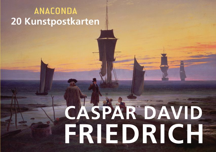 Cover von Postkartenbuch Caspar David Friedrich