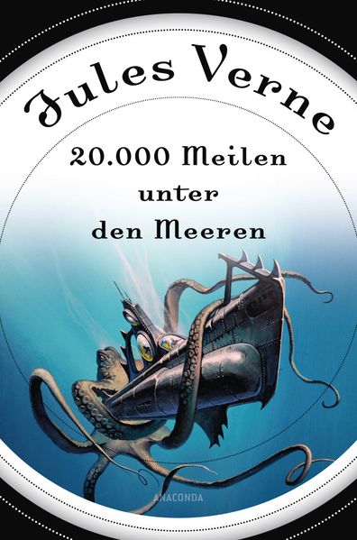 Cover von 20.000 Meilen unter den Meeren (Roman) – mit Illustrationen