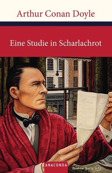 Cover von Eine Studie in Scharlachrot (Sherlock Holmes)