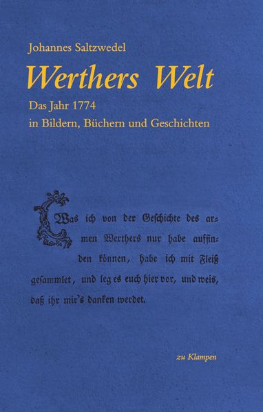 Cover von Werthers Welt