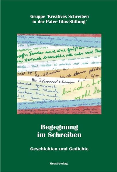 Cover von Begegnung im Schreiben