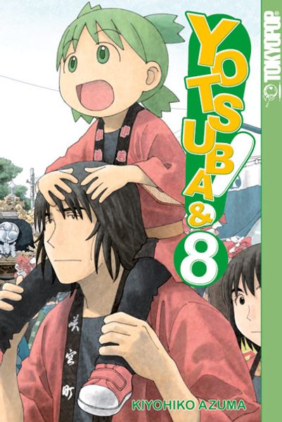 Cover von Yotsuba&! 08