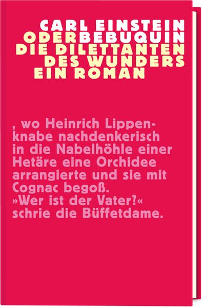 Cover von Bebuquin