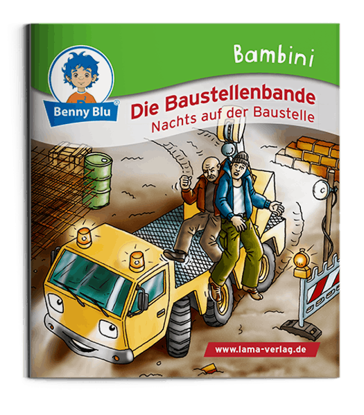 Cover von Bambini Die Baustellenbande. Nachts auf der Baustelle