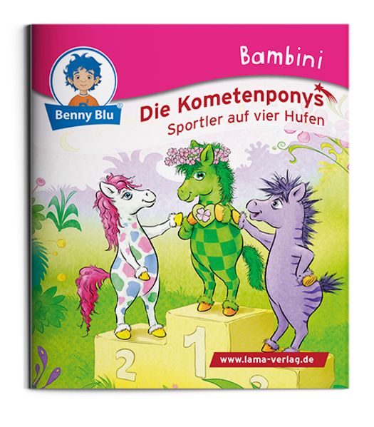 Cover von Bambini Die Kometenponys. Sportler auf vier Hufen