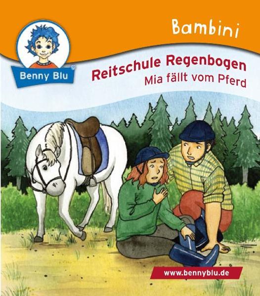 Cover von Bambini Reitschule Regenbogen. Mia fällt vom Pferd