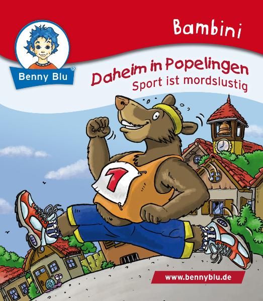 Cover von Bambini Daheim in Popelingen. Sport ist mordslustig
