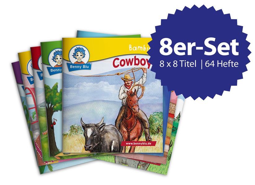 Cover von Ich wär´gerne …- Bambini Box gefüllt mit 8 x 8 Bambini Titeln