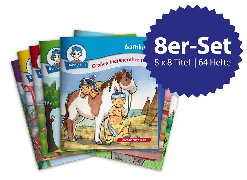 Cover von Kinder dieser Welt – Bambini Box gefüllt mit 8 x 8 Bambini Titeln