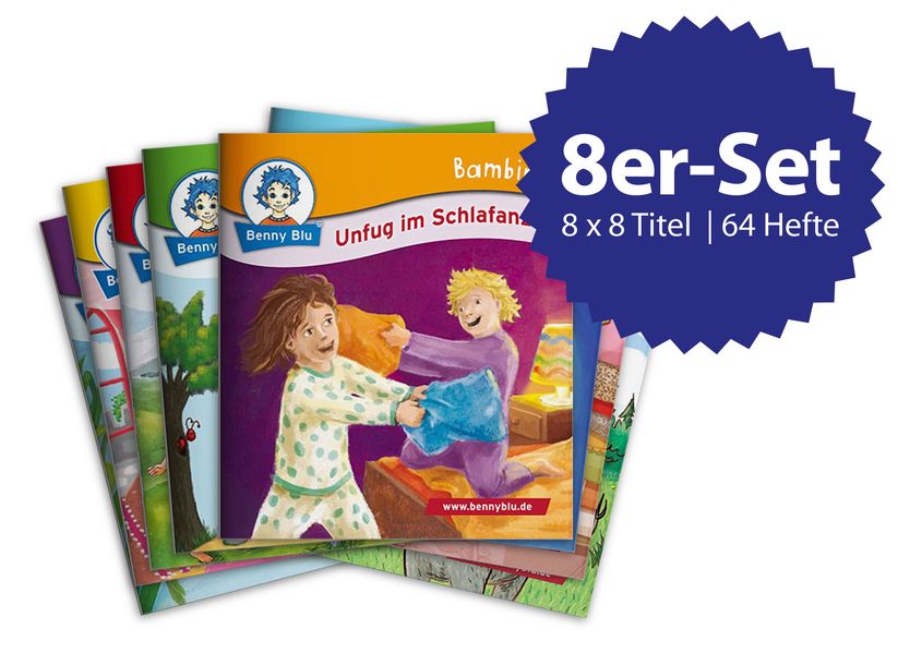 Cover von Schlaf schön! – Bambini Box gefüllt mit 8 x 8 Bambini Titeln