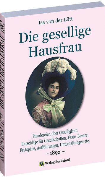 Cover von Die gesellige Hausfrau 1892