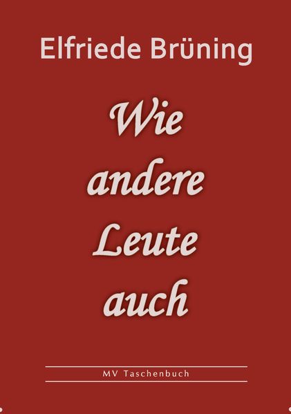 Cover von Wie andere Leute auch