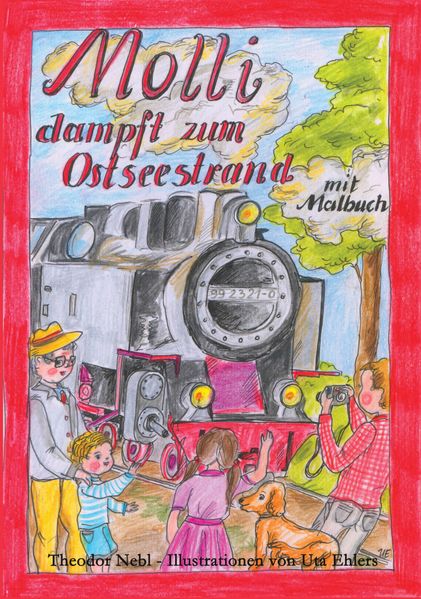 Cover von Molli dampft zum Ostseestrand