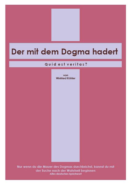Cover von Der mit dem Dogma hadert