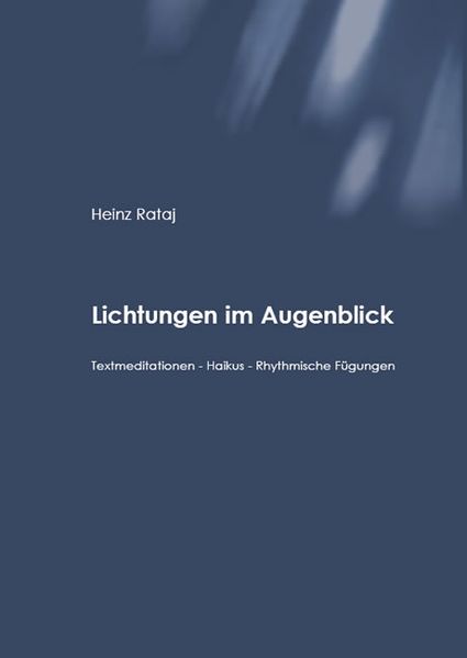 Cover von Lichtungen im Augenblick
