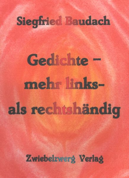 Cover von Gedichte – mehr links- als rechtshändig