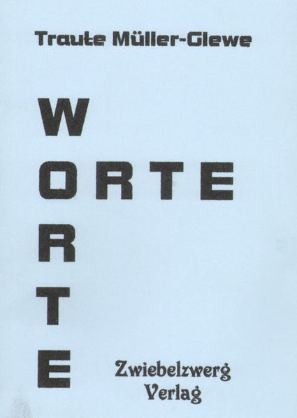 Cover von Worte – Orte