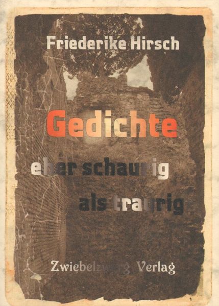 Cover von Gedichte eher schaurig als traurig