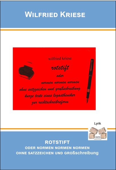 Cover von rotstift oder normen normen mornen