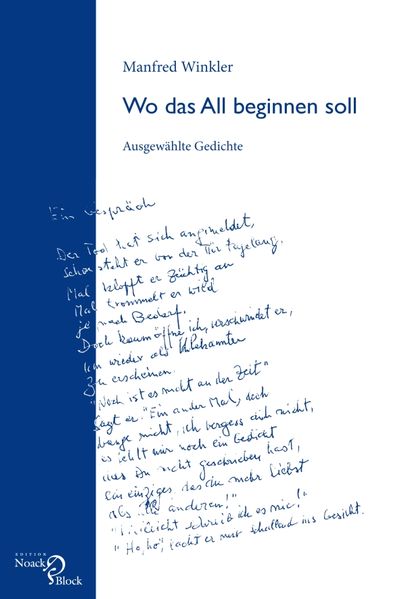 Cover von Wo das All beginnen soll