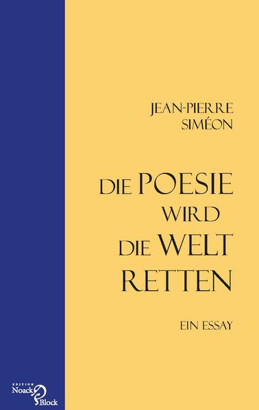 Cover von Die Poesie wird die Welt retten