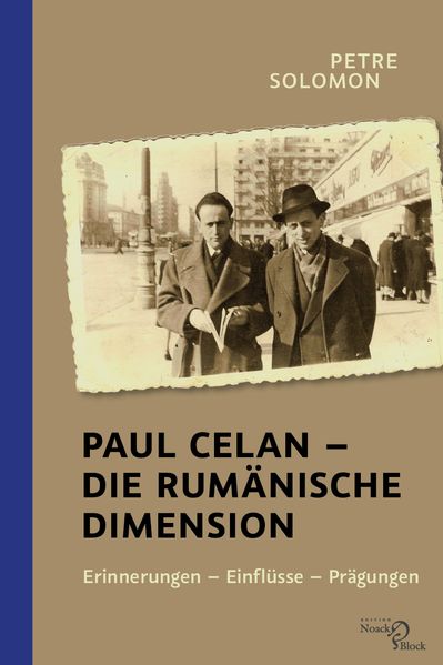 Cover von Paul Celan – die rumänische Dimension