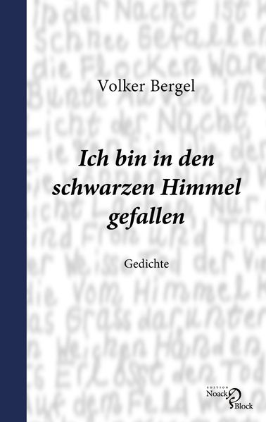 Cover von Ich bin in den schwarzen Himmel gefallen