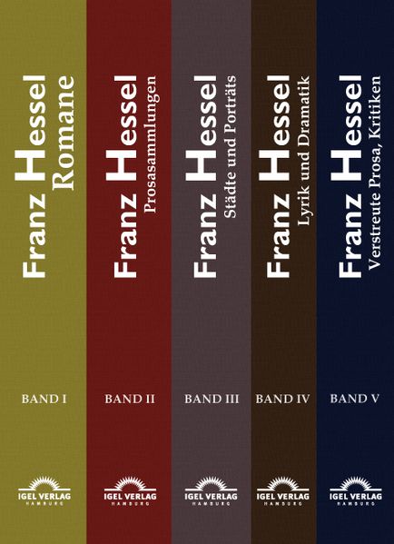 Cover von Sämtliche Werke in fünf Bänden