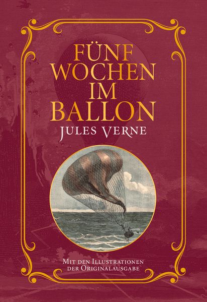 Cover von Fünf Wochen im Ballon