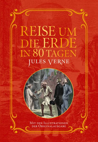 Cover von Reise um die Erde in 80 Tagen
