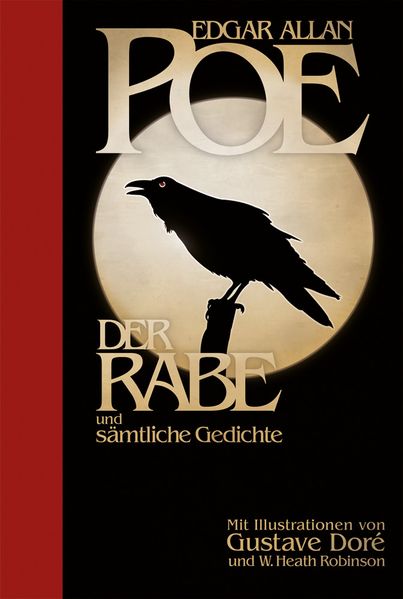 Cover von Edgar Allan Poe: Der Rabe und sämtliche Gedichte: Halbleinen