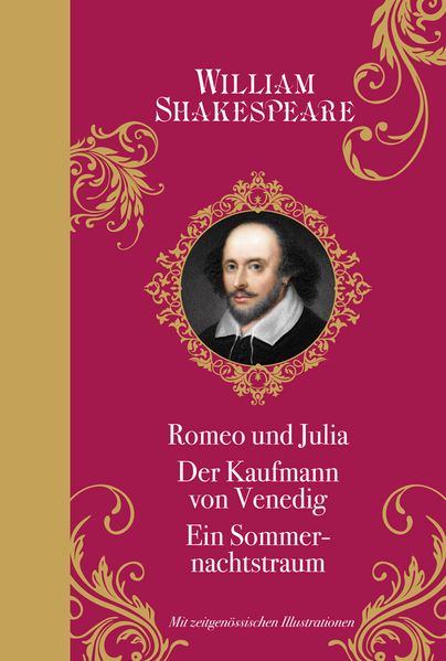 Cover von William Shakespeare: mit Illustrationen: Halbleinen