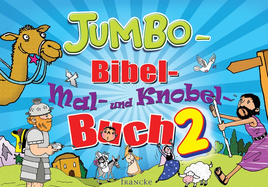 Cover von Jumbo-Bibel-Mal- und Knobelbuch 2