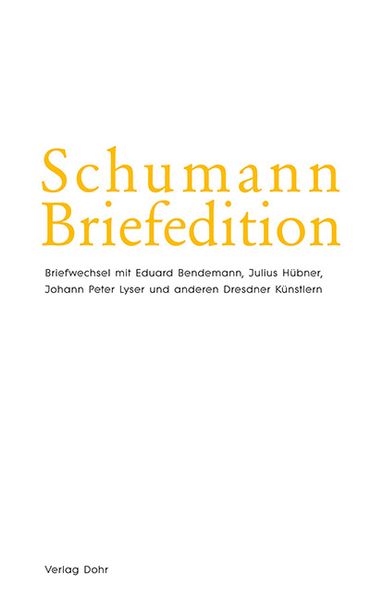 Cover von Schumann-Briefedition / Schumann-Briefedition II.6