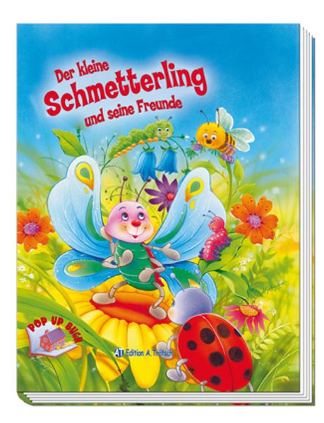Cover von Pop-up-Buch Der kleine Schmetterling