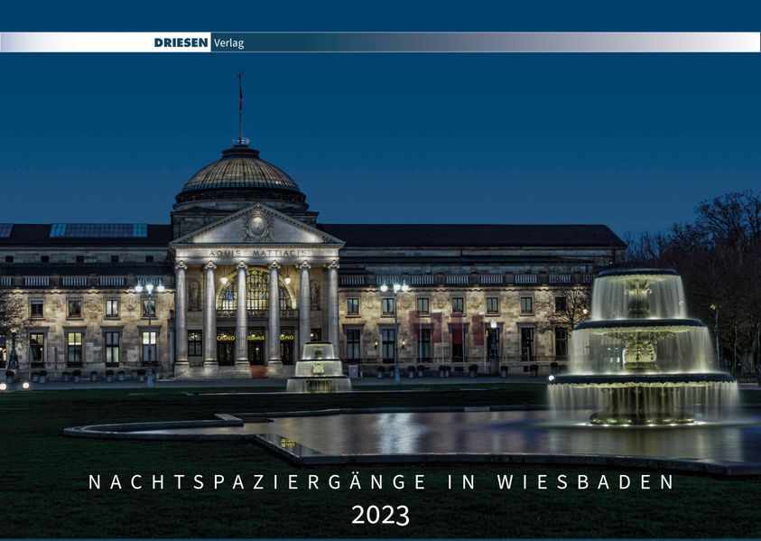 Cover von Nachtspaziergänge in Wiesbaden 2023