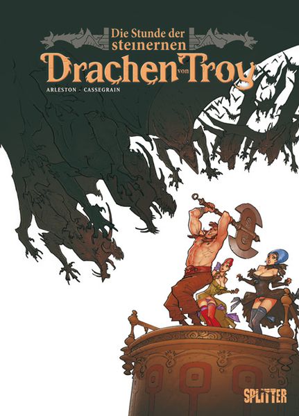 Cover von Stunde der steinernen Drachen von Troy, Die