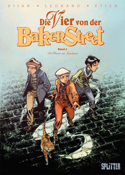 Cover von Die Vier von der Baker Street. Band 8