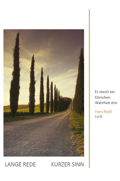 Cover von Lange Rede, kurzer Sinn