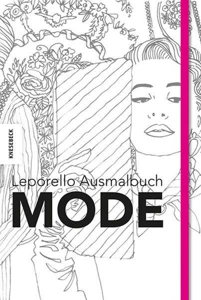 Cover von Leporello Ausmalbuch Mode