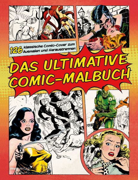 Cover von Das ultimative Comic-Malbuch
