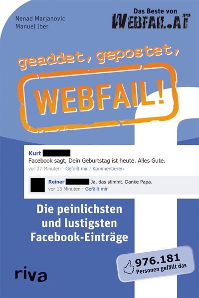 Cover von geaddet, gepostet, Webfail!