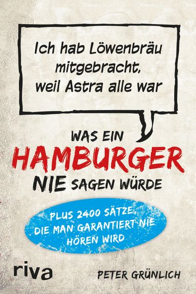 Cover von Was ein Hamburger nie sagen würde