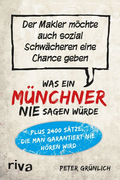 Cover von Was ein Münchner nie sagen würde