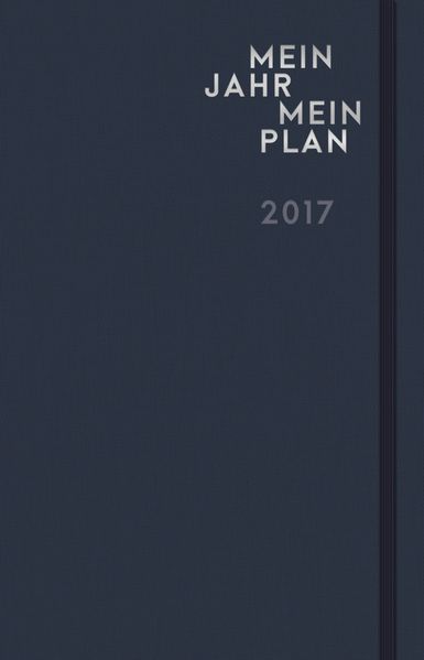 Cover von Mein Jahr – mein Plan: 2017 (Kalender)