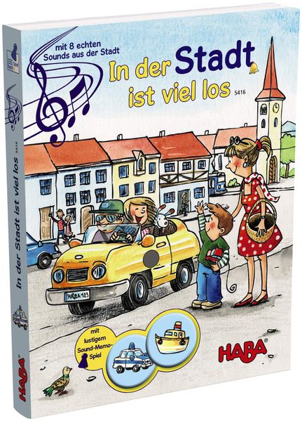 Cover von In der Stadt ist viel los – Soundbuch