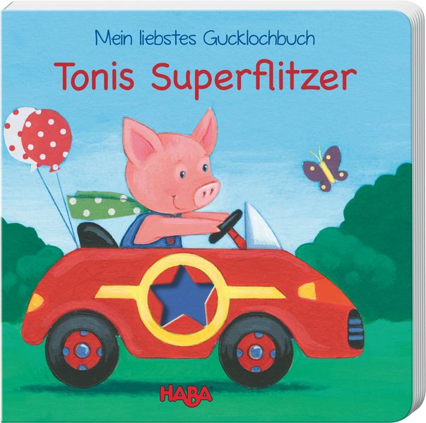 Cover von Mein liebstes Gucklochbuch – Tonis Superflitzer
