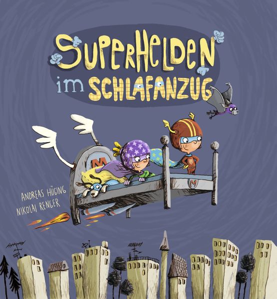 Cover von Superhelden im Schlafanzug