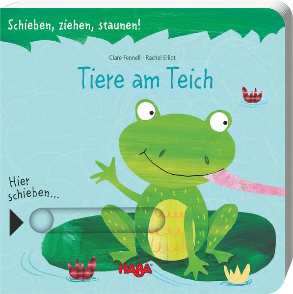 Cover von Schieben, ziehen, staunen! Tiere am Teich